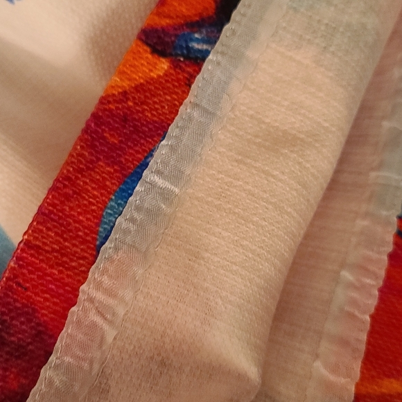 Trina Turk multi color romper, has pockets. Its a size 0 but runs big(2-4) - Picture 9 of 9